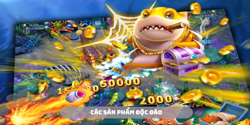 Đa dạng các siêu phẩm game bắn cá online để các bạn lựa chọn